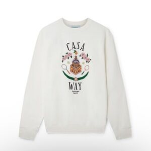 Casa Way White Sweater Cardigan